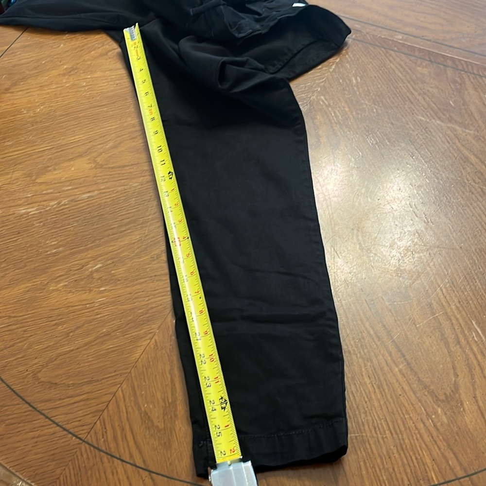 Nautica Women's Tencel Ankle Trouser Pants, Black size 26 2 - Picture 9 of 12